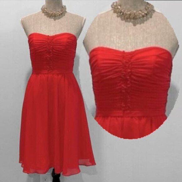 Alfred Angelo Strapless Cocktail Dress - Picture 2 of 15